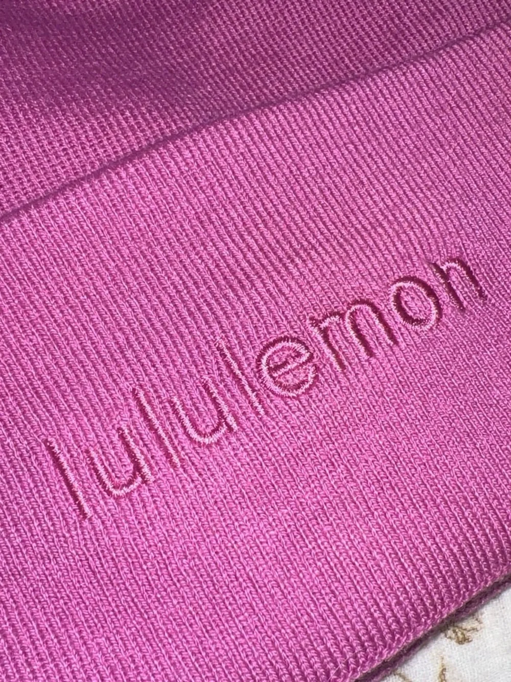 Lululemon Warm Revelation Beanie in berry